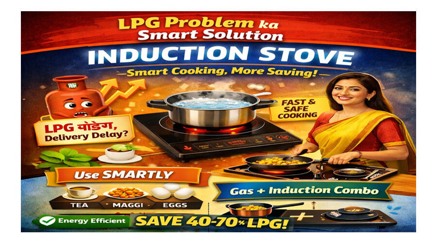 LPG Problem ka Smart Solution : Induction Stove Cooking