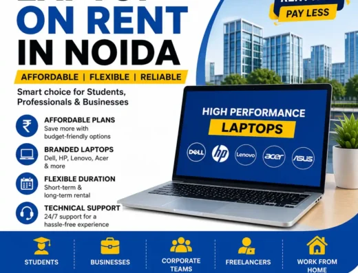 Laptop on Rent in Noida – Affordable Laptop Rental Services